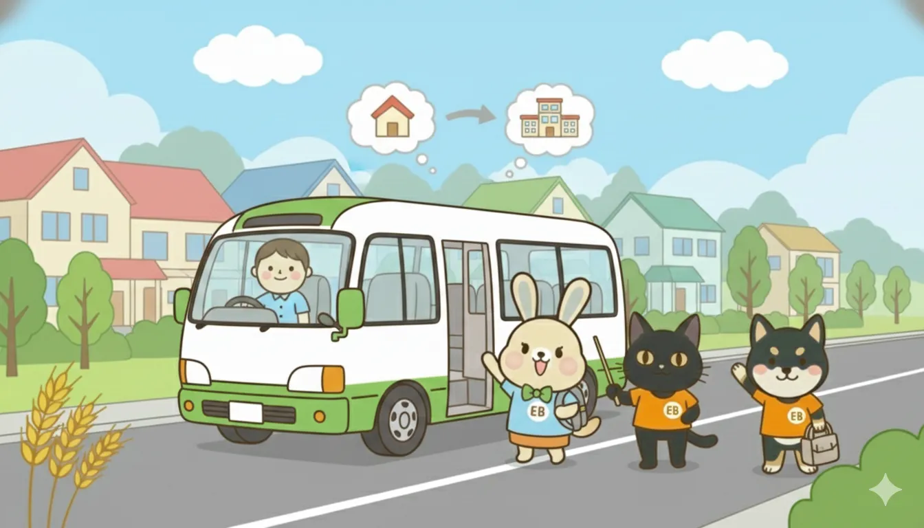 送迎サービスの様子